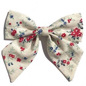 The Glory Fabric Sailor Bow ~ Fabric Bows ~ Girls Hair Bows​​